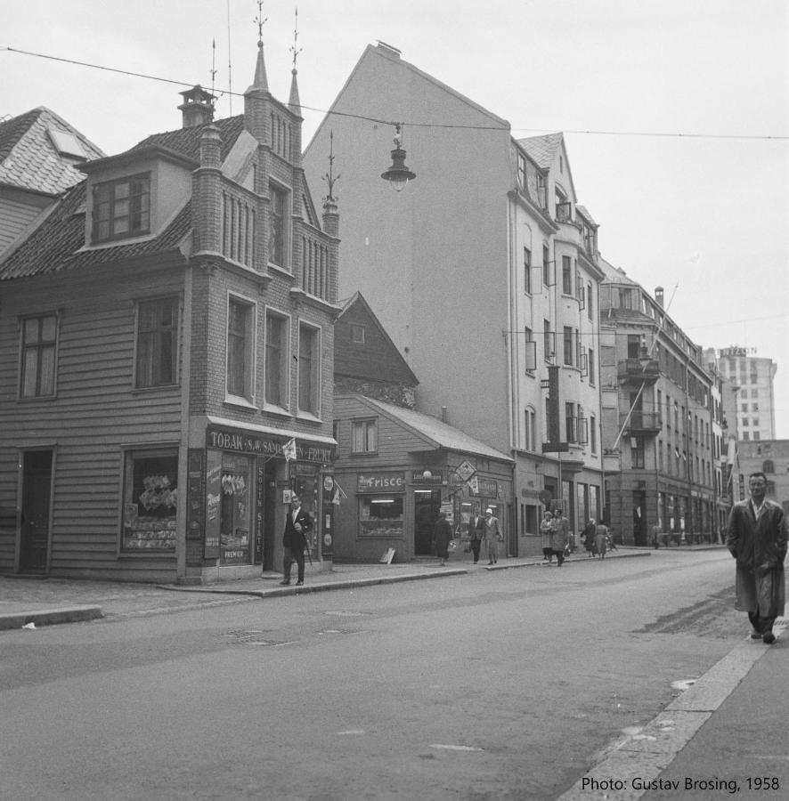 Live In Historic Building - View To Bryggen Daire Bergen Dış mekan fotoğraf
