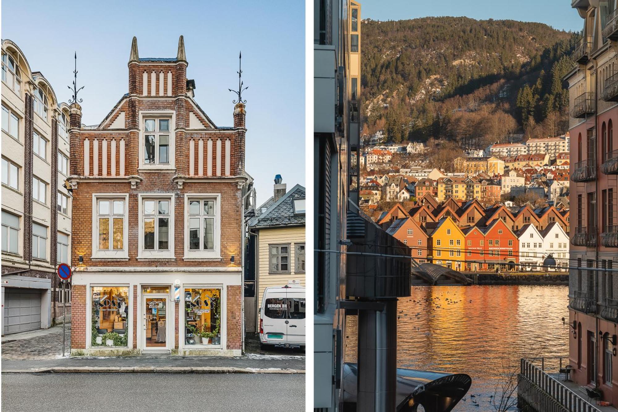 Live In Historic Building - View To Bryggen Daire Bergen Dış mekan fotoğraf